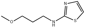 2-Thiazolamine,N-(3-methoxypropyl)-(9CI) 结构式