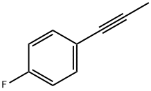 Benzene, 1-fluoro-4-(1-propyn-1-yl)- 结构式