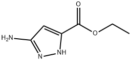 3-氨基吡唑-5-羧酸乙酯 结构式