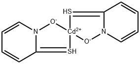 CADMIUMPYRIDINETHIONE 结构式