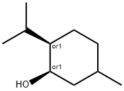 Cyclohexanol, 5-methyl-2-(1-methylethyl)-, (1R,2R)-rel-[partial]- (9CI) 结构式