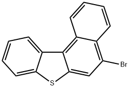 5-溴苯并[B]萘并[1,2-D]噻吩 结构式