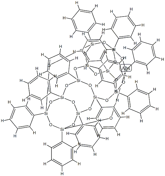POSS-十二苯基 结构式