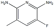 2,6-Pyridinediamine,3-fluoro-5-methyl-(9CI) 结构式