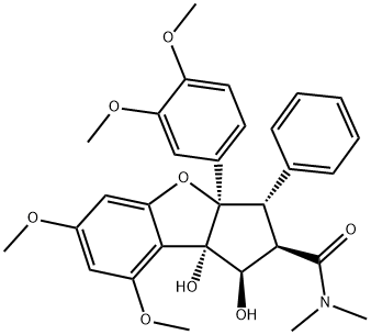 3'-甲氧基罗米仔兰酰胺 结构式