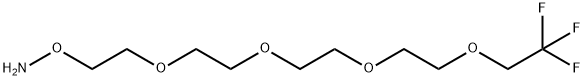 1,1,1-Trifluoroethyl-PEG4-Aminooxy 结构式