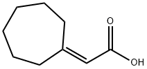 2-环庚亚基乙酸 结构式