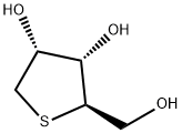 1,4-二脱氧-1,4-环硫-D-核糖醇 结构式