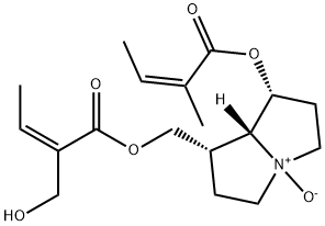 瓶千里光碱N-氧化物 结构式