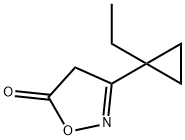 5(4H)-Isoxazolone,3-(1-ethylcyclopropyl)-(9CI) 结构式