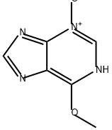 6-Methoxypurin 3-N-oxide 结构式