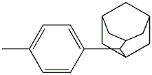 2-(4-Methylphenyl)adamantane 结构式