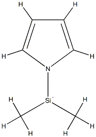 1H-Pyrrole,1-(dimethylsilyl)-(9CI) 结构式