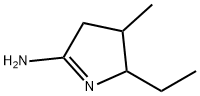 2H-Pyrrol-5-amine,2-ethyl-3,4-dihydro-3-methyl-(9CI) 结构式
