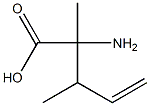 4-Pentenoicacid,2-amino-2,3-dimethyl-(9CI) 结构式