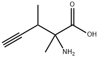 4-Pentynoicacid,2-amino-2,3-dimethyl-(9CI) 结构式