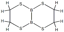 Tetrahydro[1,4,2,3]dithiadiborino[2,3-b][1,4,2,3]dithiadiborin 结构式