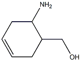 3-Cyclohexene-1-methanol,6-amino-(9CI) 结构式