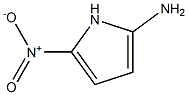 1H-Pyrrol-2-amine,5-nitro-(9CI) 结构式