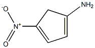 1,3-Cyclopentadien-1-amine,4-nitro-(9CI) 结构式