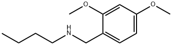 butyl[(2,4-dimethoxyphenyl)methyl]amine 结构式
