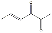 4-Hexene-2,3-dione (6CI,7CI,9CI) 结构式