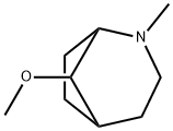 2-Azabicyclo[3.2.1]octane,8-methoxy-2-methyl-(8CI) 结构式