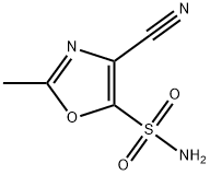 5-Oxazolesulfonamide,4-cyano-2-methyl-(9CI) 结构式