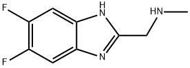 1H-Benzimidazole-2-methanamine,5,6-difluoro-N-methyl-(9CI) 结构式