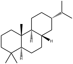 (4aR,4bα,7α,8aβ,10aα)-Tetradecahydro-1,1,4a-trimethyl-7-(1-methylethyl)phenanthrene 结构式