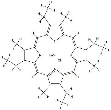 etiohemin 结构式