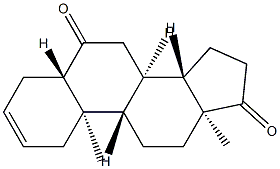 5β-Androst-2-ene-6,17-dione 结构式