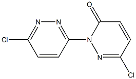 [1(6H),3'-Bipyridazin]-6-one,3,6'-dichloro- 结构式