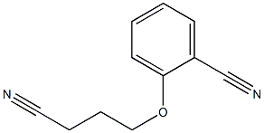2-(3-cyanopropoxy)benzonitrile 结构式