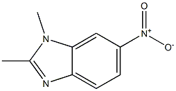 1H-Benzimidazole,1,2-dimethyl-6-nitro-(9CI) 结构式