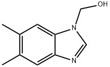1H-Benzimidazole-1-methanol,5,6-dimethyl-(9CI) 结构式