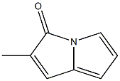 3H-Pyrrolizin-3-one,2-methyl-(9CI) 结构式