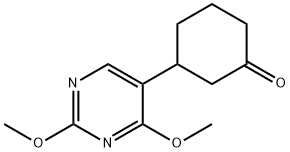 3-(2,4-Dimethoxypyrimidin-5-Yl)Cyclohexanone(WXC02970) 结构式