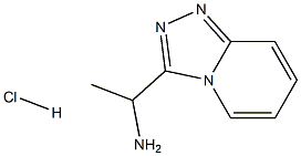 1-([1,2,4]三唑并[4,3-A]吡啶-3-基)乙胺盐酸 结构式