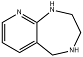 1H-PYRIDO[2,3-E]-1,4-DIAZEPINE,2,3,4,5-TETRAHYDRO- 结构式