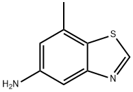 5-Benzothiazolamine,7-methyl-(9CI) 结构式