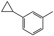 Benzene, 1-cyclopropyl-3-Methyl- 结构式
