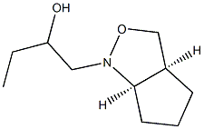 1H-Cyclopent[c]isoxazole-1-ethanol,-alpha--ethylhexahydro-,(3a-alpha-,6a-alpha-)-[partial]-(9CI) 结构式