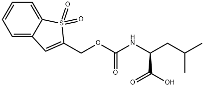 N-BSMOC-L-亮氨酸 结构式