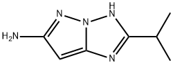 1H-Pyrazolo[1,5-b][1,2,4]triazol-6-amine,2-(1-methylethyl)-(9CI) 结构式