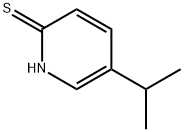 2(1H)-Pyridinethione,5-(1-methylethyl)-(9CI) 结构式