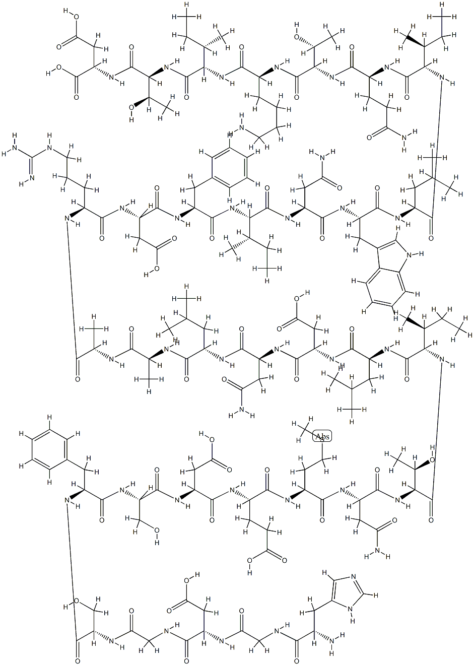 替度鲁肽 结构式