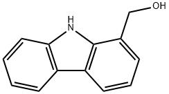 (9H-咔唑-1-基)甲醇 结构式