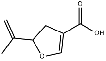 3-Furancarboxylicacid,4,5-dihydro-5-(1-methylethenyl)-(9CI) 结构式