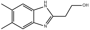 1H-Benzimidazole-2-ethanol,5,6-dimethyl-(9CI) 结构式